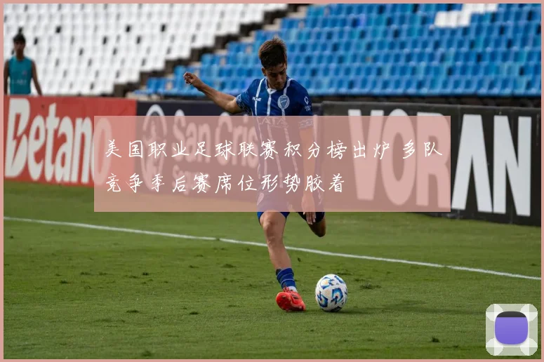 美国职业足球联赛积分榜出炉 多队竞争季后赛席位形势胶着